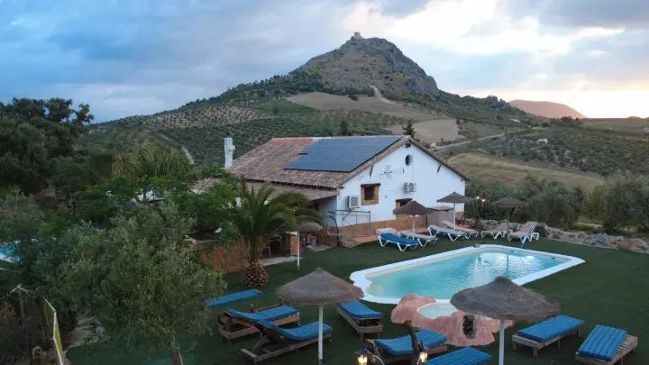 Exterior de El Arenoso, casa rural en Pruna