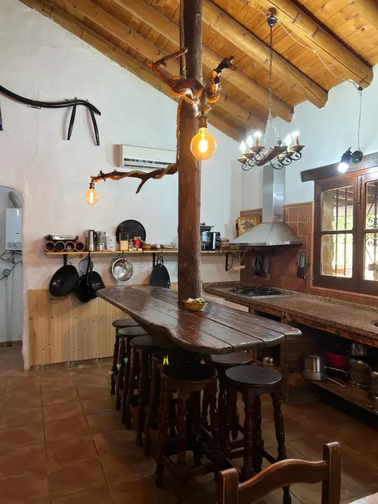 Exterior de El Arenoso, casa rural en Pruna