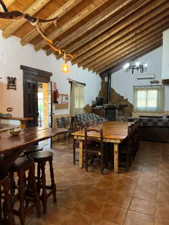 Exterior de El Arenoso, casa rural en Pruna