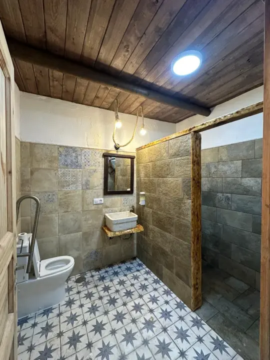 Exterior de El Asiento Los Gemelos, casa rural en Pruna