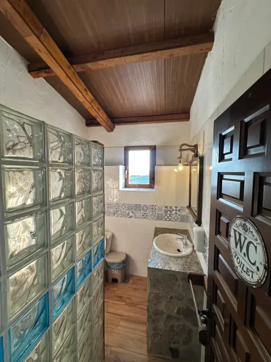 Exterior de El Asiento Los Gemelos, casa rural en Pruna