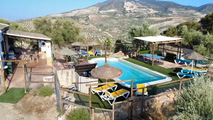 Exterior de El Mirador de la Sierra, casa rural en Pruna